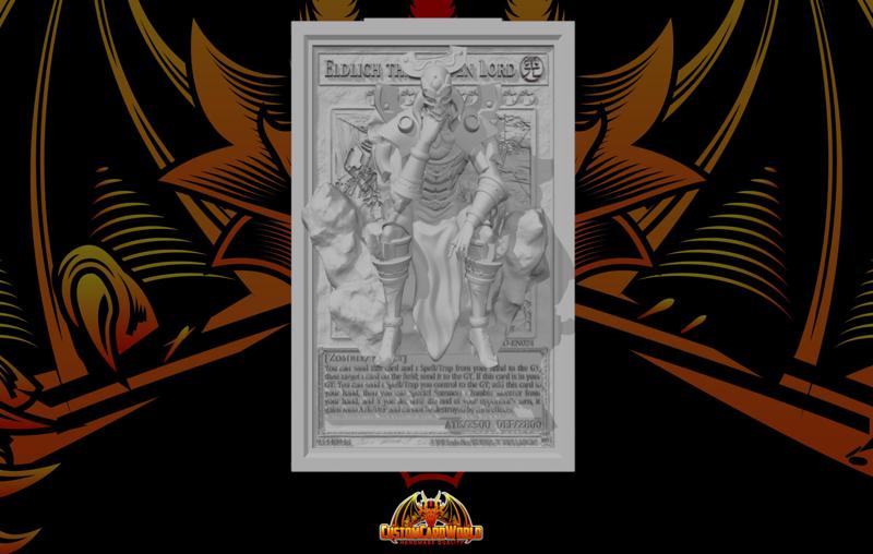Yugioh Full 3D Card - Eldlich the golden Lord