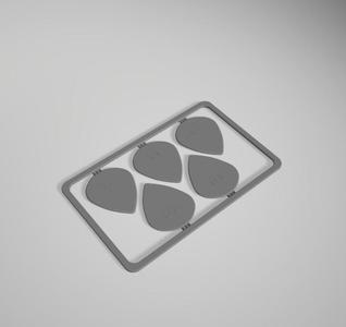 Guitar Pick Card
