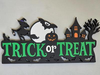 Trick or Treat Sign