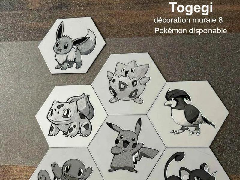 Puzzle mural Pokémon – Togepi