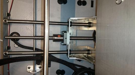 Solidoodle SD4 ballscrew/nut adapter