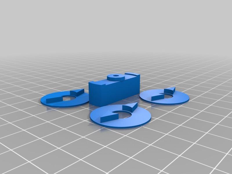 Pinewood Derby Wheel Wind Shields