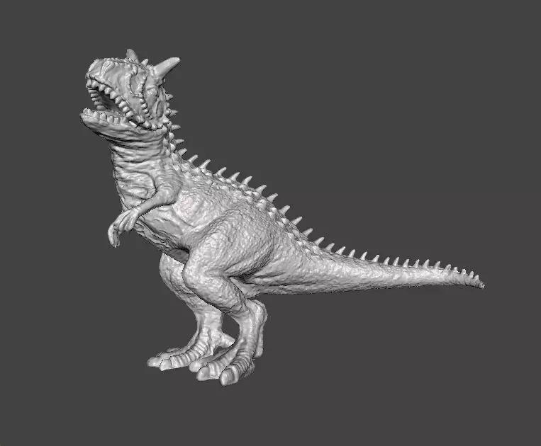 JP CARNOTAURUS FIGURE MODEL ANIMAL STATUE WILDLIFE DINOSAUR