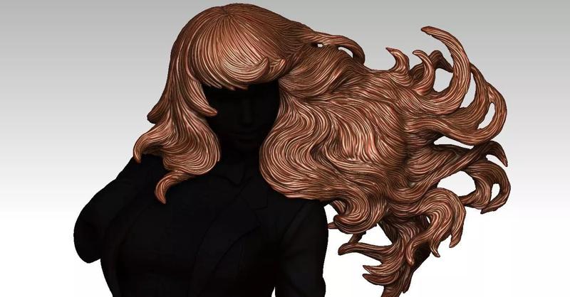 3D Hairstyles for girl V81