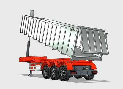 1.14 Dump bucket trailer