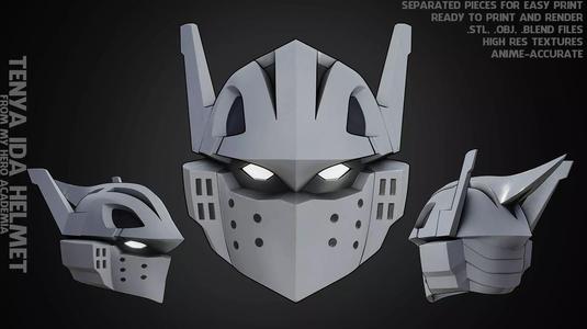 My Hero Academia Tenya Iida Ingenium Helmet for Cosplay