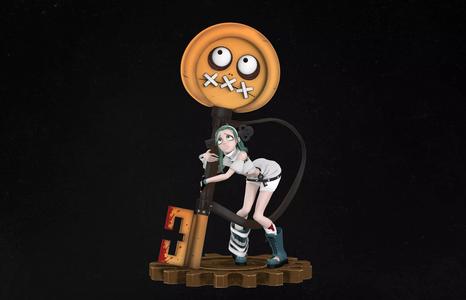 ABA Paracelsus Guilty Gear Strive Figurine 3D Print File