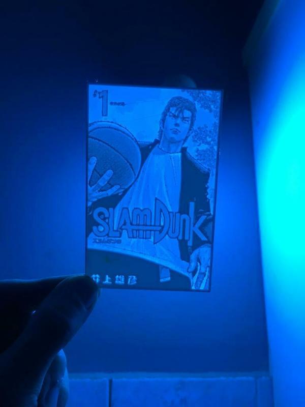 Hanamichi Sakuragi Slam Dunk cover lithophane