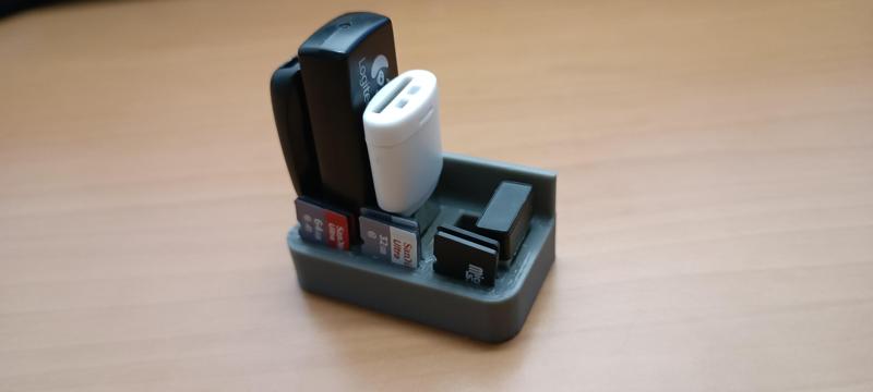 Storage sd card usb key