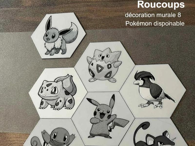 Puzzle mural Pokémon – Roucoups