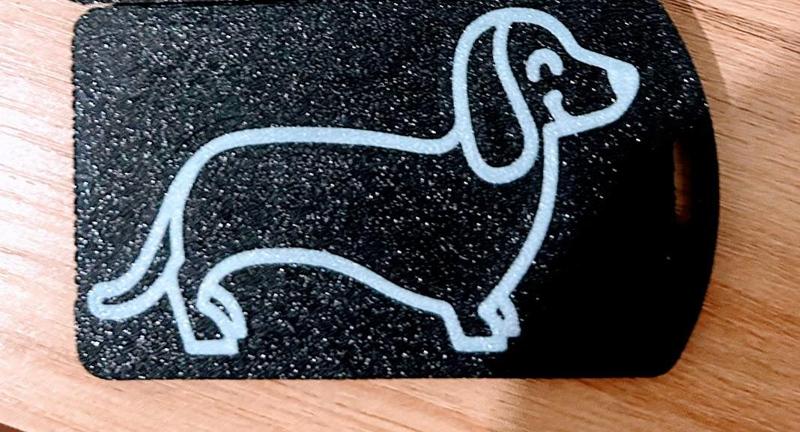 Dachshund Card Holder