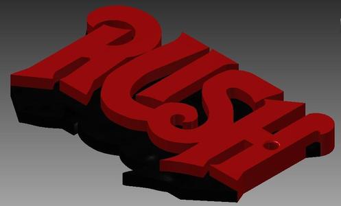 Rush Keychain