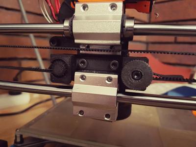 Wanhao i3 E3D v6 Bowden Ratchet Tensioner Mount