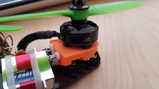 Yaw motor Mount 19mm for leviathan