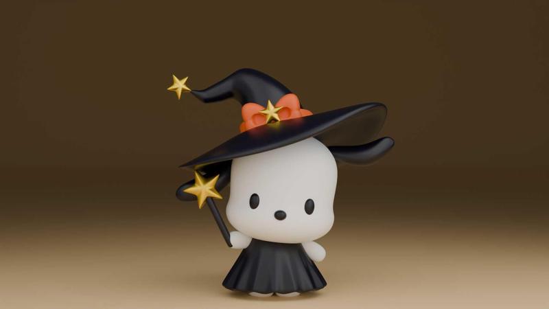 Pochacco sanrio Halloween figure
