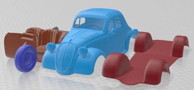 Fiat 500 Topolino 1936 Prinbable Car