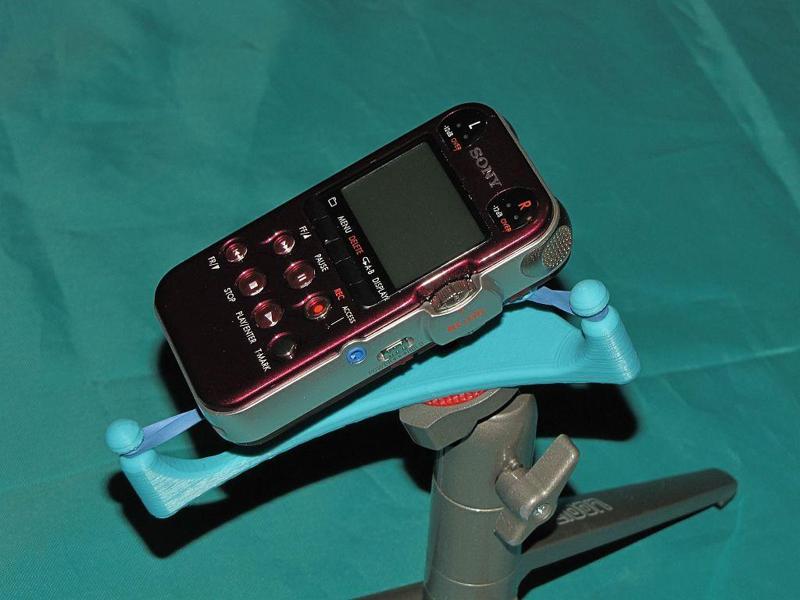 Sony PCM-M10 Digital Audio Recorder Shock Mount for Tripod