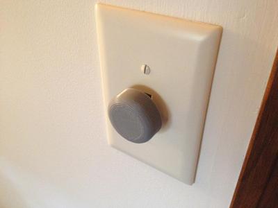 Light Switch Dimmer Knob (for broken switch spline)
