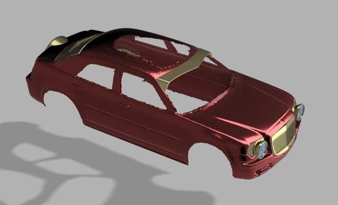 Superfly conversion for 1/25 2005 Chrysler 300C-AMT-1488