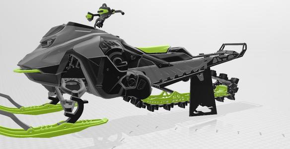 Skeeride V1 and Skeeride 2 G5 / Polar track stand
