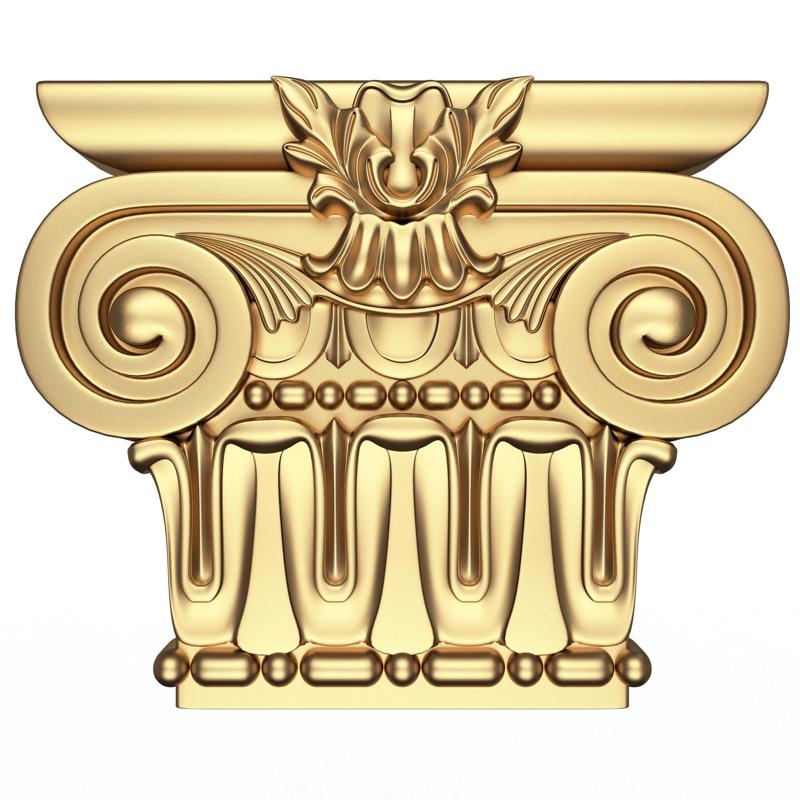 Carved Capital 01001