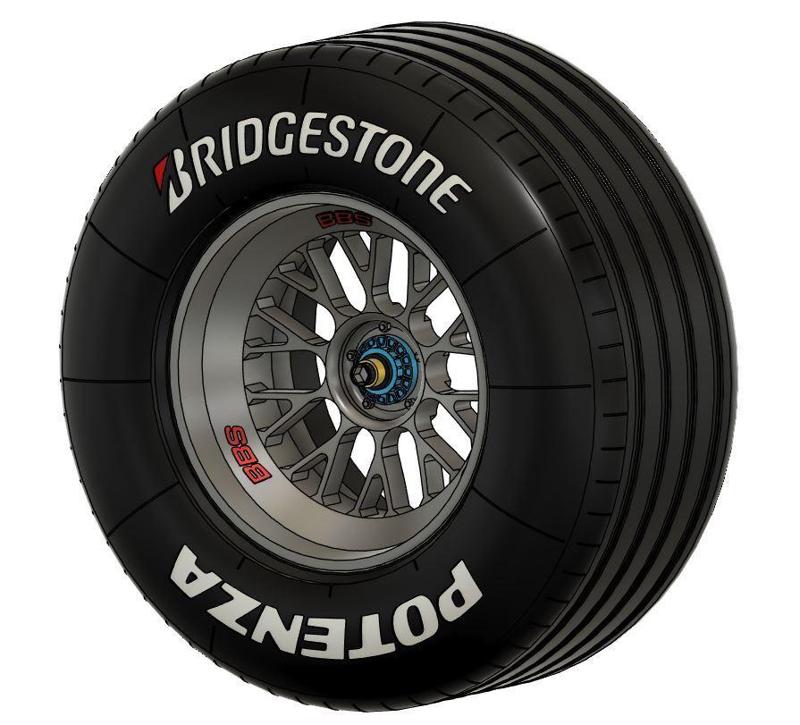 BBS F1 Ferrari 288 wheel