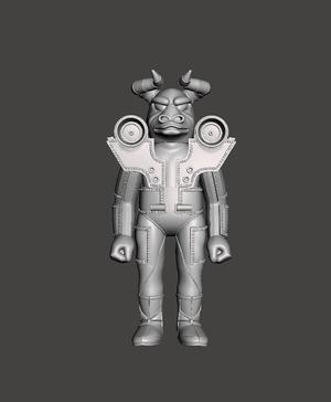 FAN ART JUMBO MACHINDER TAIHO BUFFALO