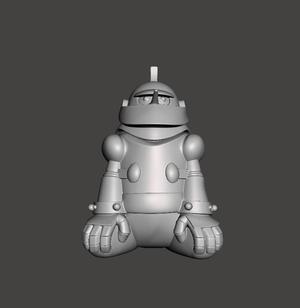 FAN ART Tetsujin 28 Gigantor IRON MAN RETRO VINTAGE VINTAGE STYLE SOFUBI