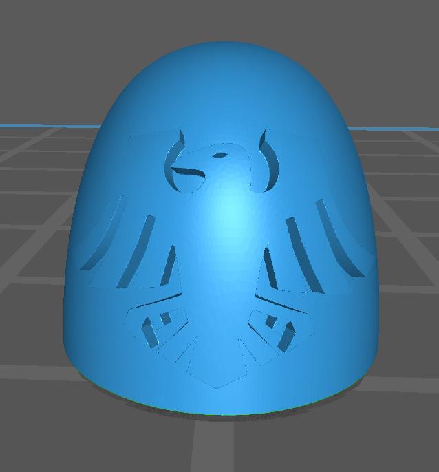 MK5 / MK6 DEFENSIVE BIRD PAULDRON