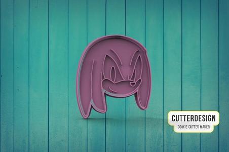 Knuckles Sonic Cookie Cutter