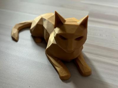 Cat Low Poly