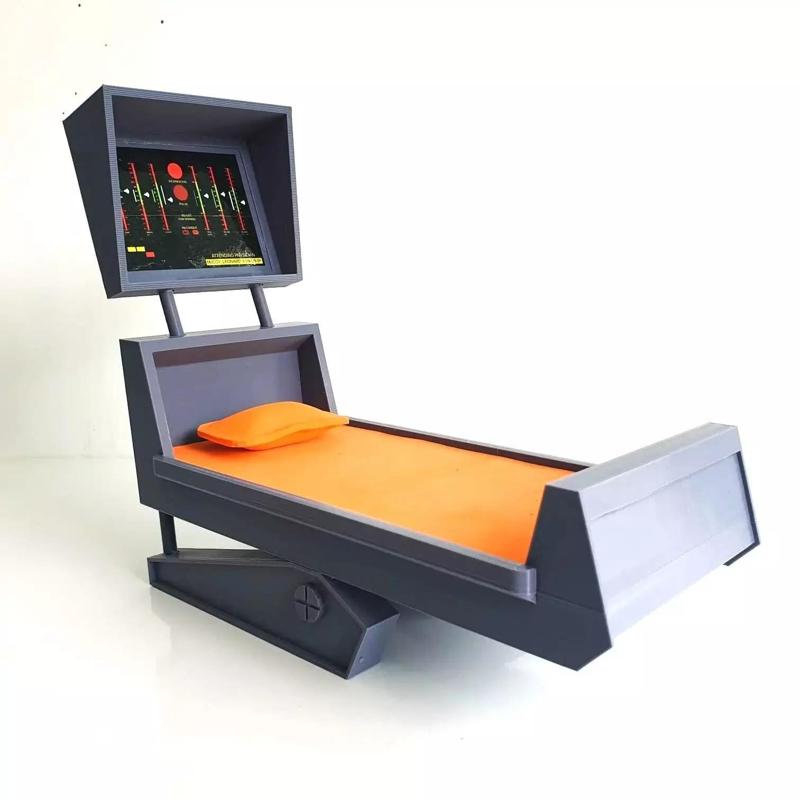 STAR TREK TOS MEDICAL BED