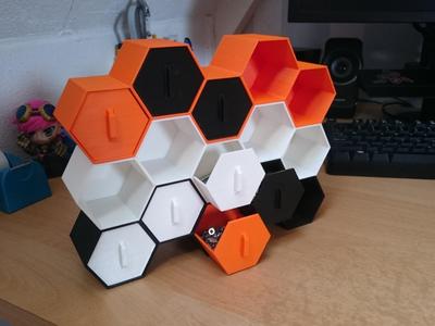 Modular Hexagon Storage System