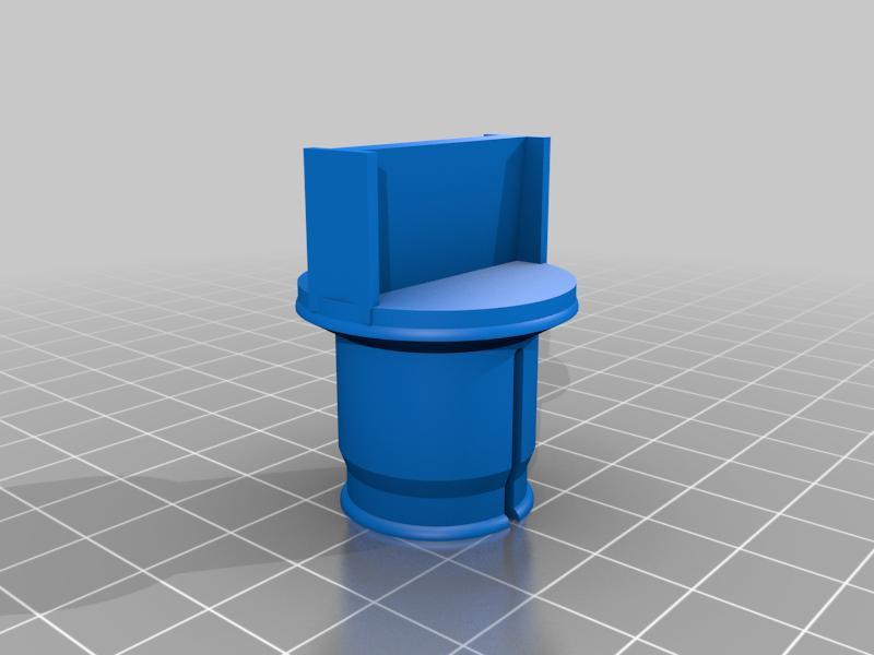 Air-vent to 12V-Outlet phone holder converter