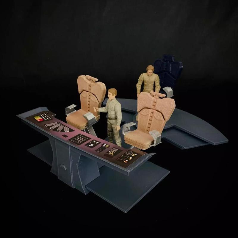 USS Enterprise Bridge Control Center Console -The Motion Picture