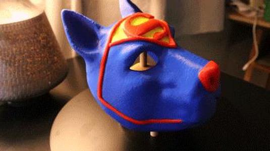 Doggy Superhero Mask
