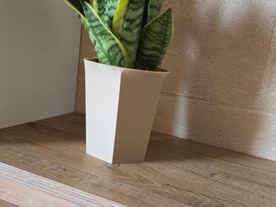 hexagonal vase