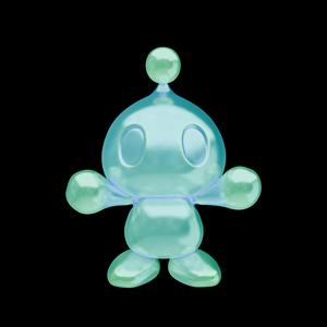 Chao neutral keychain