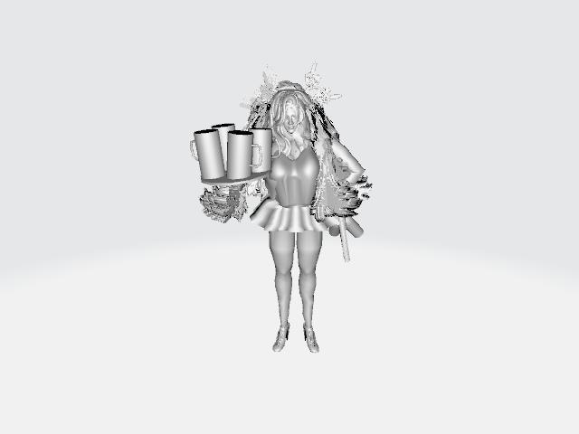 3d model oktober fest lorelei