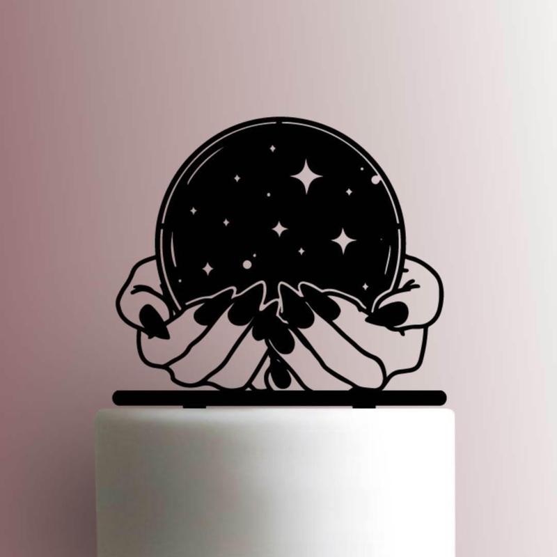 TOPPER CRYSTAL BALL IN HANDS CRYSTAL BALL IN HANDS