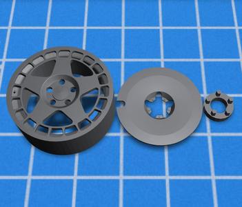 Fifteen52 Turbomac rim for 1/24 1/18 model