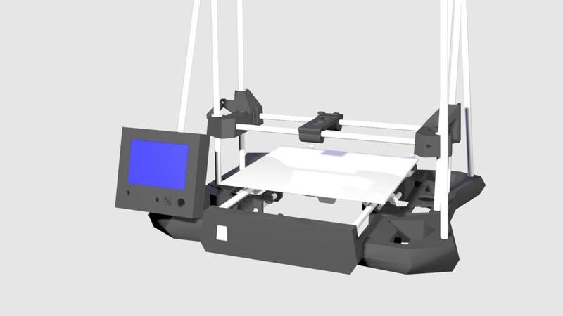 adaptation de support d'écran sur renfort