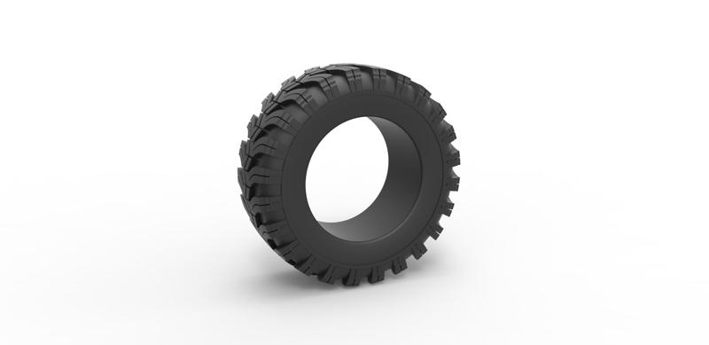 Swamper Tire Scale 1:25