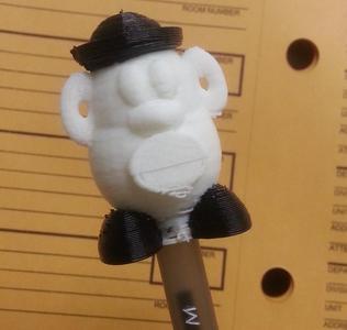 Mini mr potato head pencil topper