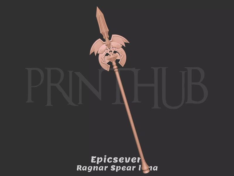 Epicseven Luna Ragnar Spear for cosplay