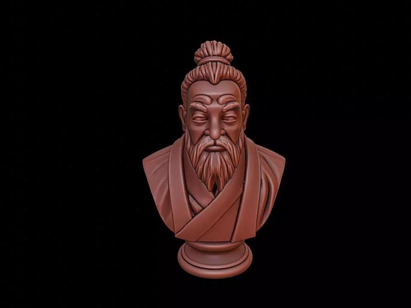 Laozi Bust