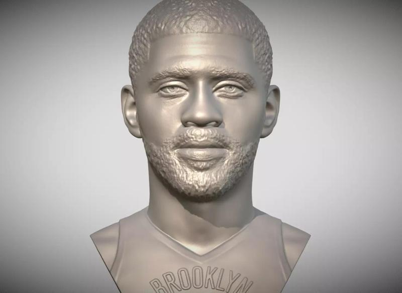 Kyrie Irving bust for 3D printing