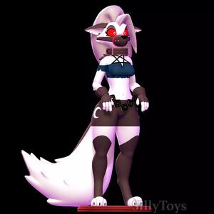 Loona handcuffed - Helluva Boss