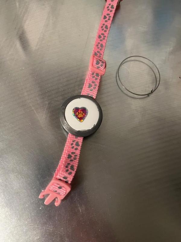 Cat necklace Airtag holder for TPU