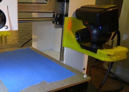 Printrbot Play Playstation Eye Shelf